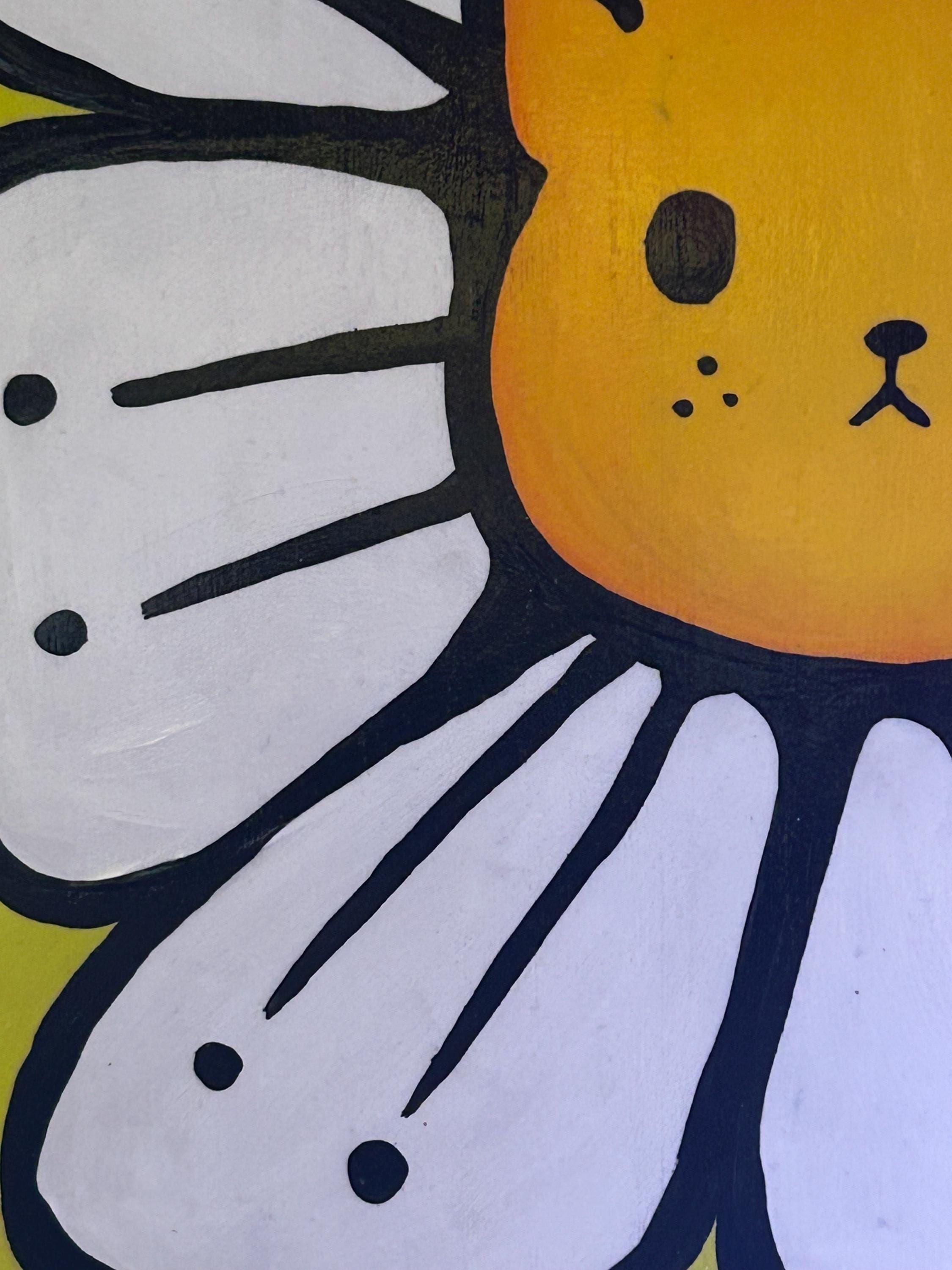 I’m cute I swear - Acrylic painting on Wood