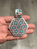 Polymer Cane Pendant No.2