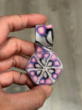 Polymer Cane Pendant