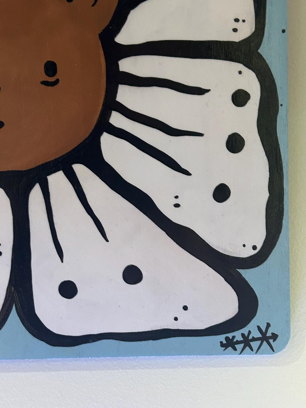Bearly there, hold on it gets better - Acrylic painting on Wood
