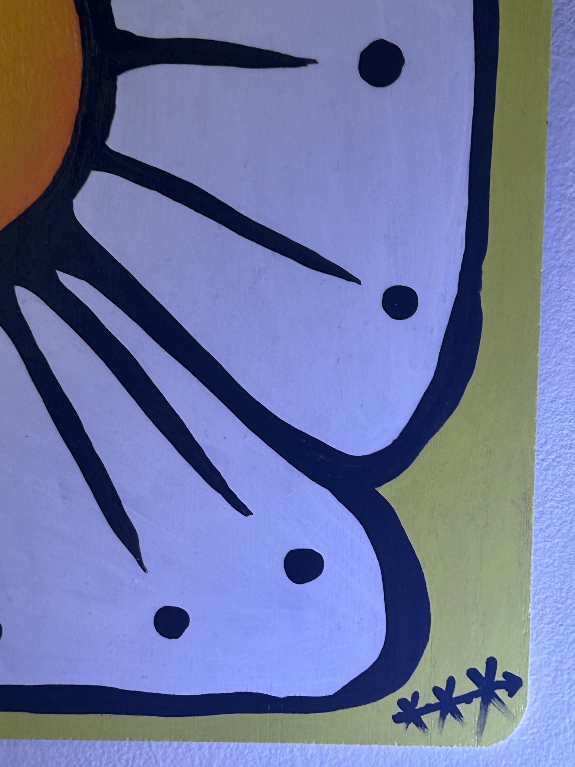 I’m cute I swear - Acrylic painting on Wood