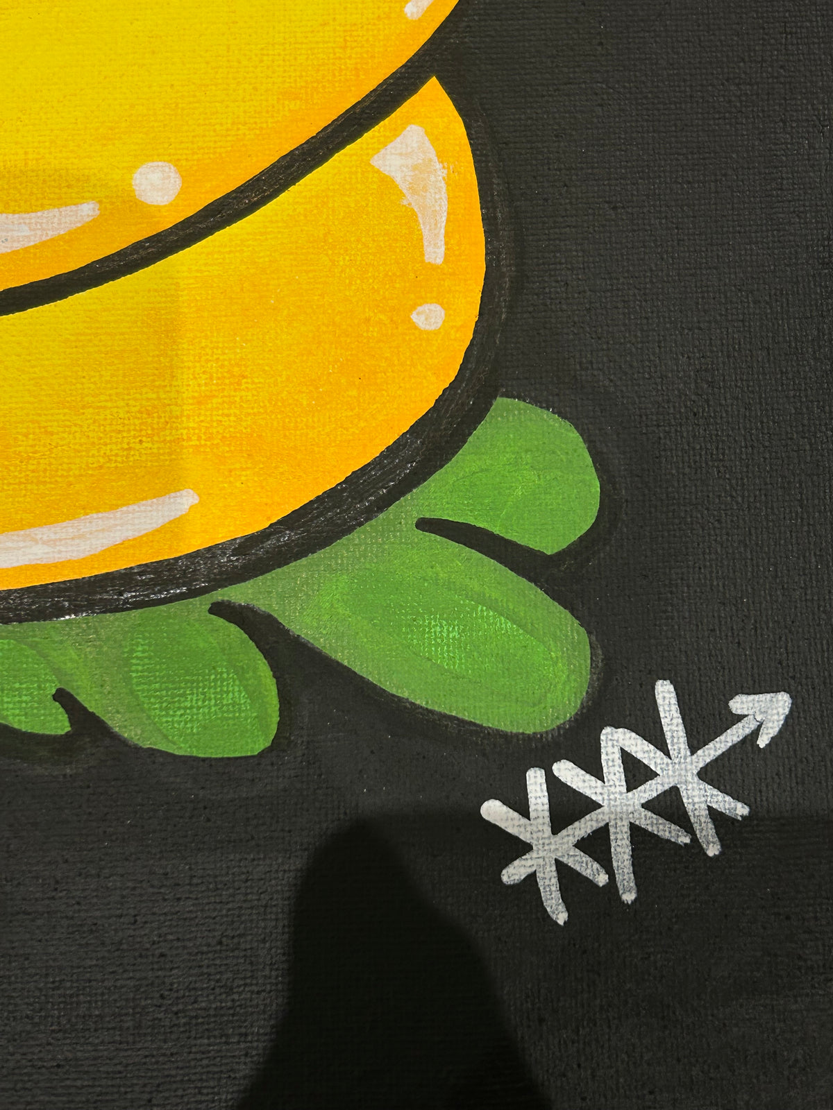 “Let’s party Hat” Acrylic Painting 2026