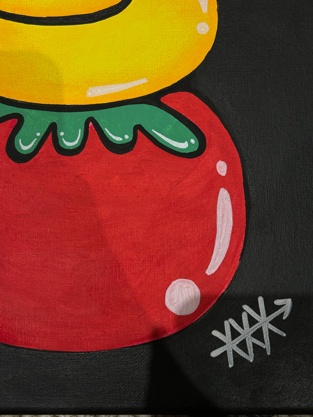 “Where’s my egg?” Acrylic Painting 2026