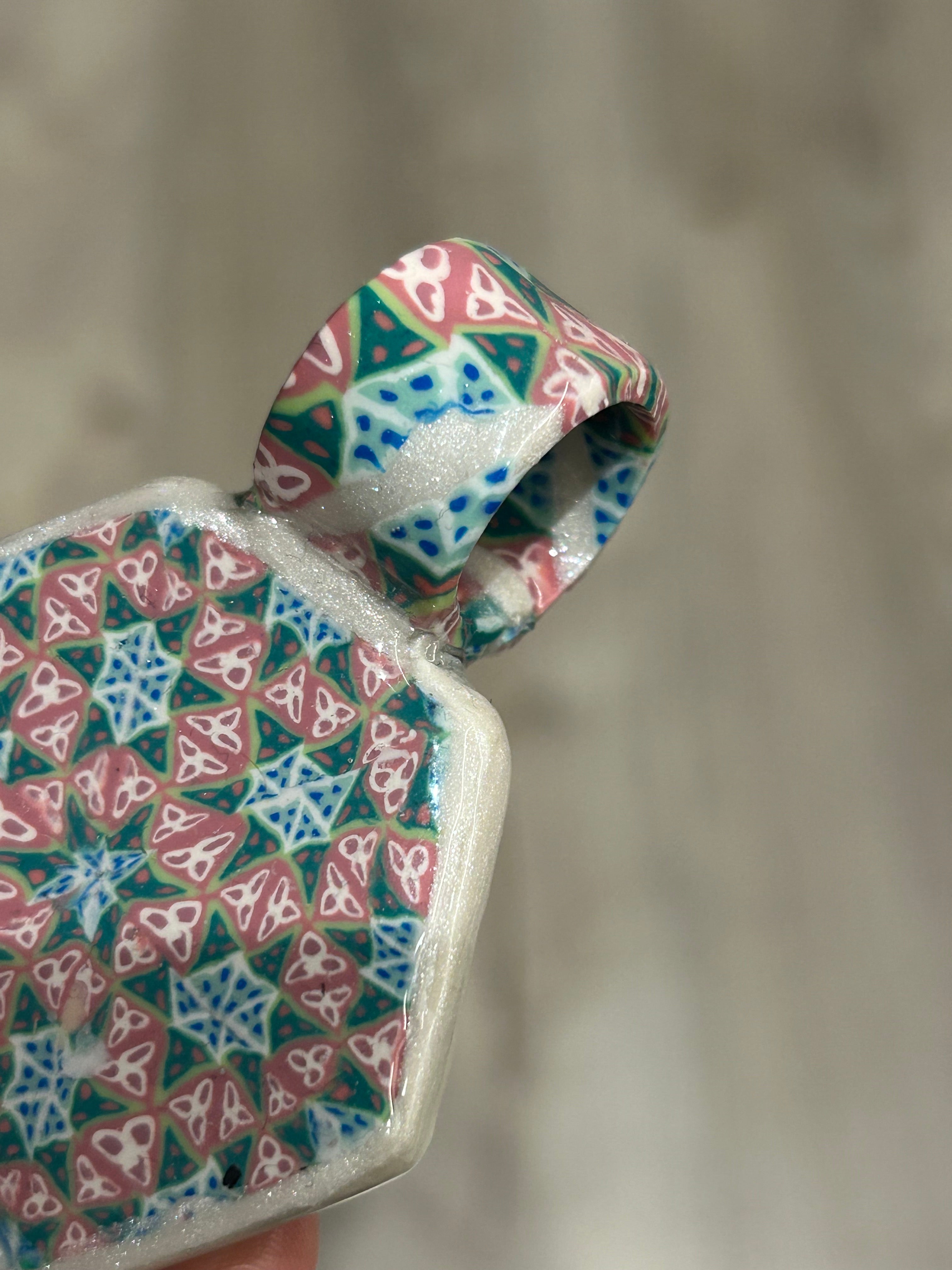 Polymer Cane Pendant No.2