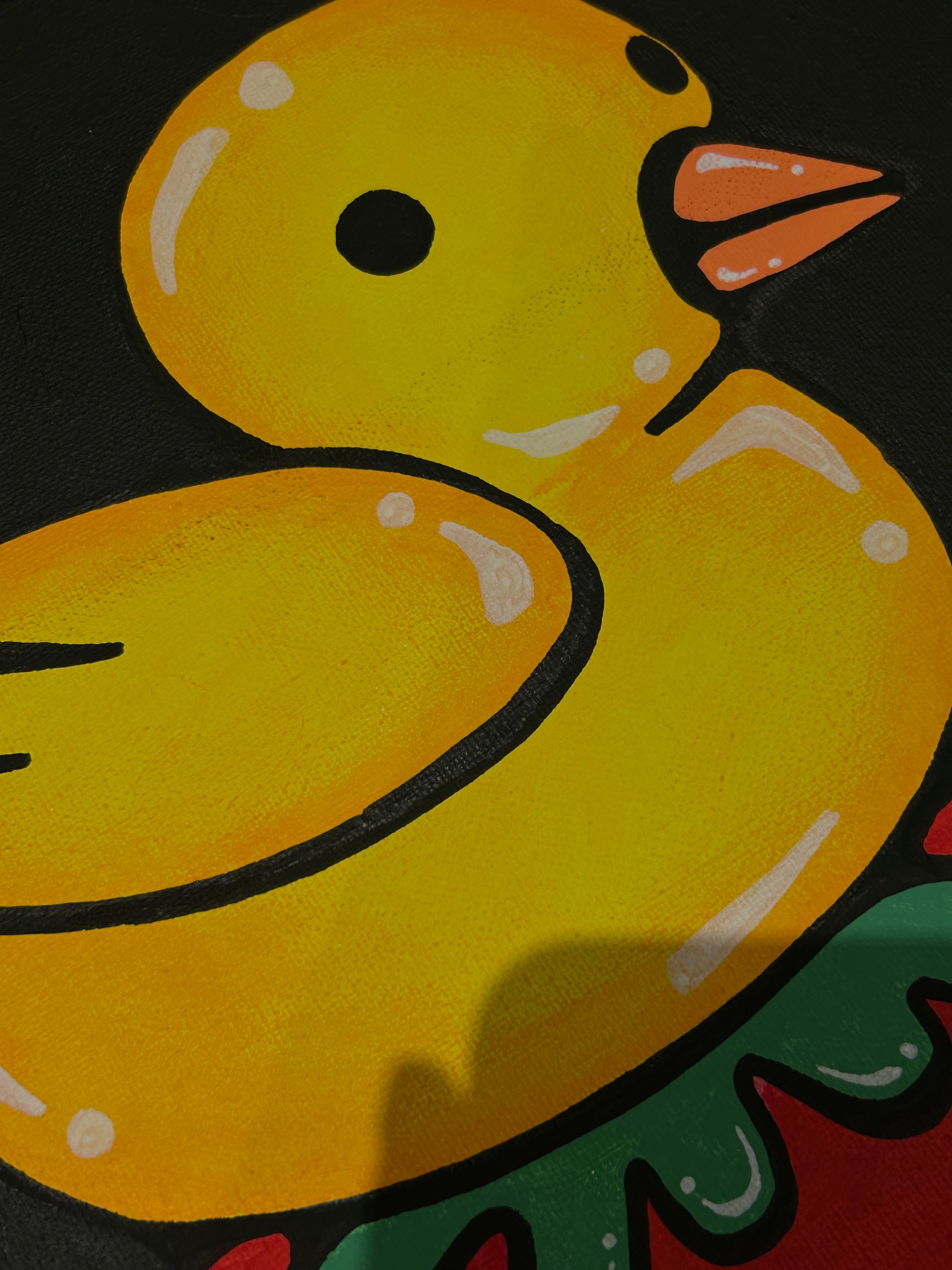 “Where’s my egg?” Acrylic Painting 2026