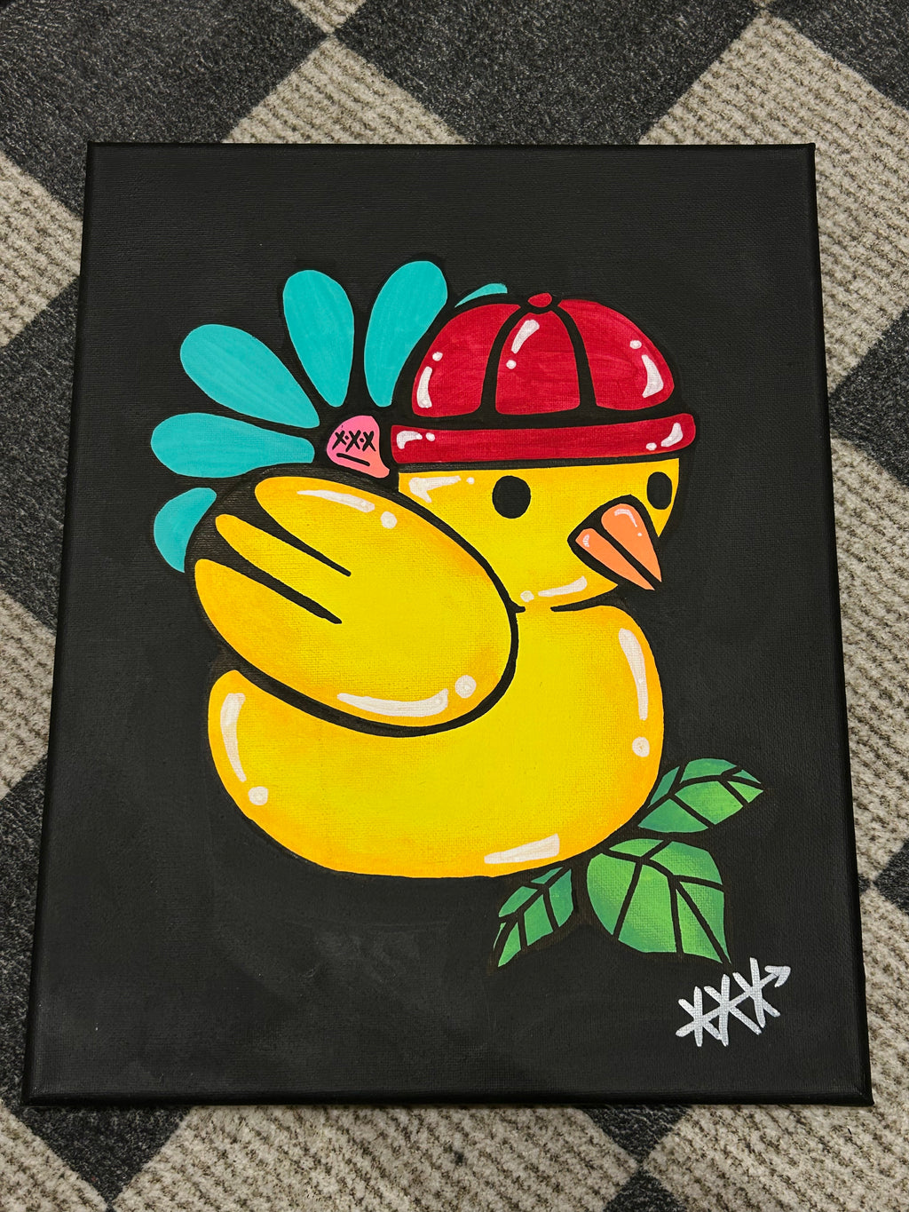 “All grown up” Acrylic Painting 2026